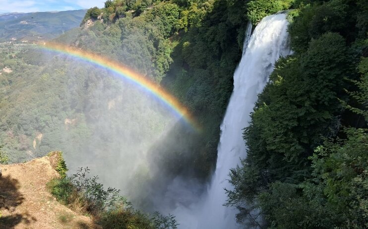 Traversata dal Lago di Piediluco alla Cascata delle Marmore